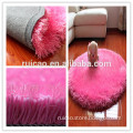 pink color round small area rug,door mat,washable and antislip